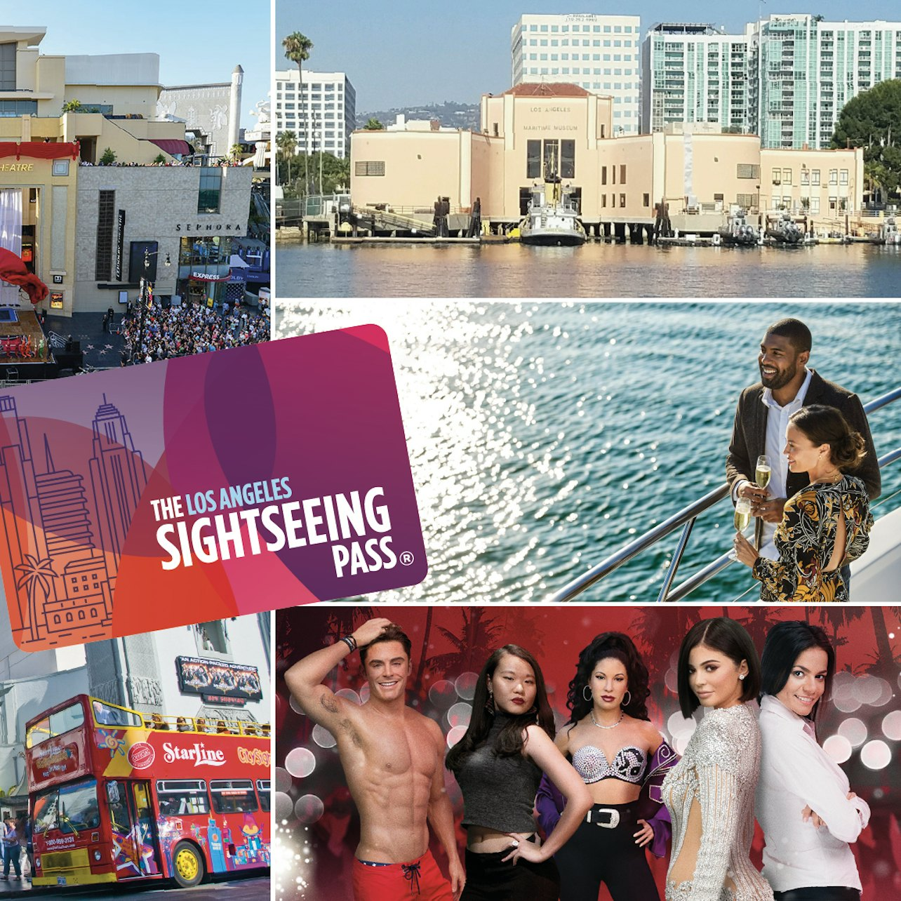 Los Angeles Sightseeing Flex Pass: Choose 3-6 Attractions - Photo 1 of 10